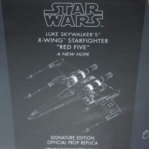 X-wing fighter EFX Luke Skywalker - Red Five Star Wars Signature Edition